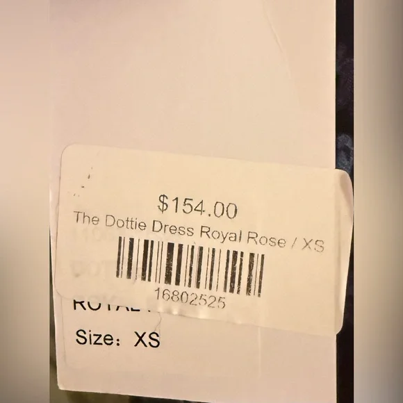 Smith & Quinn Dottie Dress Royal Rose Floral XS NWT - Picture 5 of 7